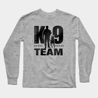 K-9 Team - K9 Unit - Malinois Long Sleeve T-Shirt